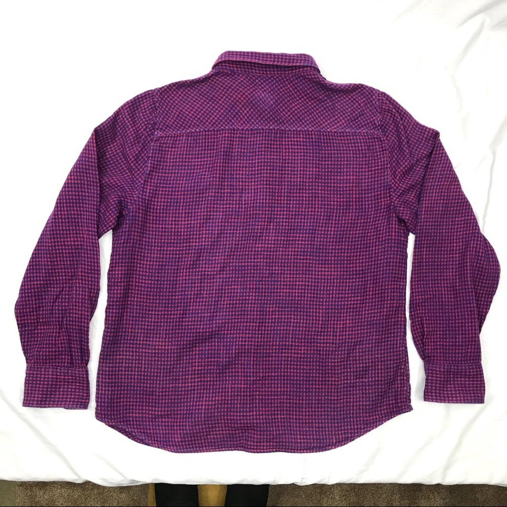 Jcrew Flannel Gingham Button Down Shirt - image 3